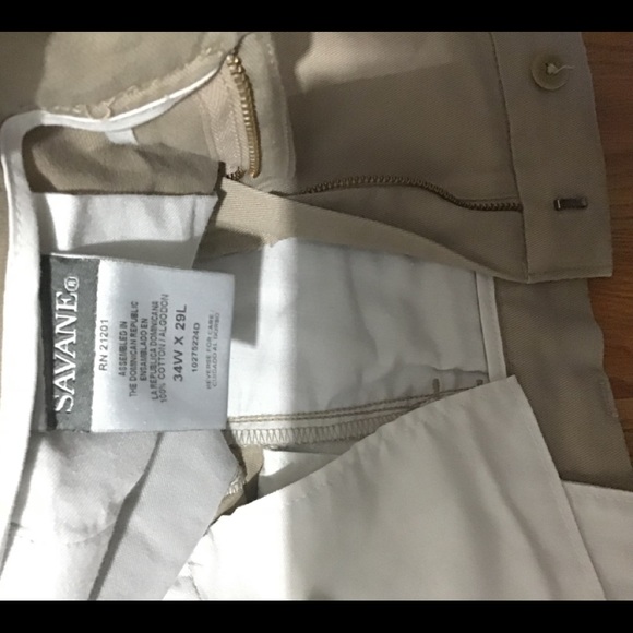 Tan Dress Pants 34x29 - Picture 3 of 3